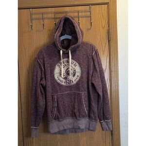 Roebuck & Co Heathered Red Hoodie Size Medium